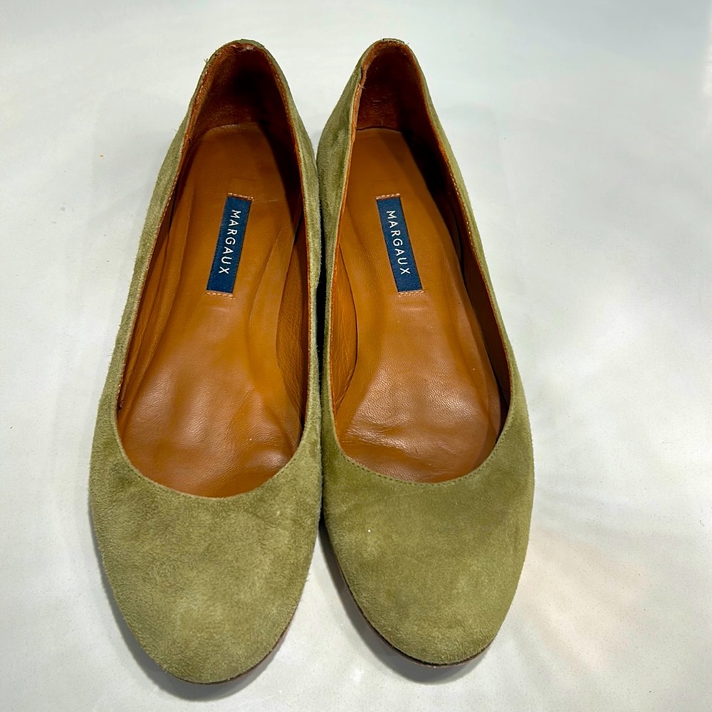 Margaux suede flats